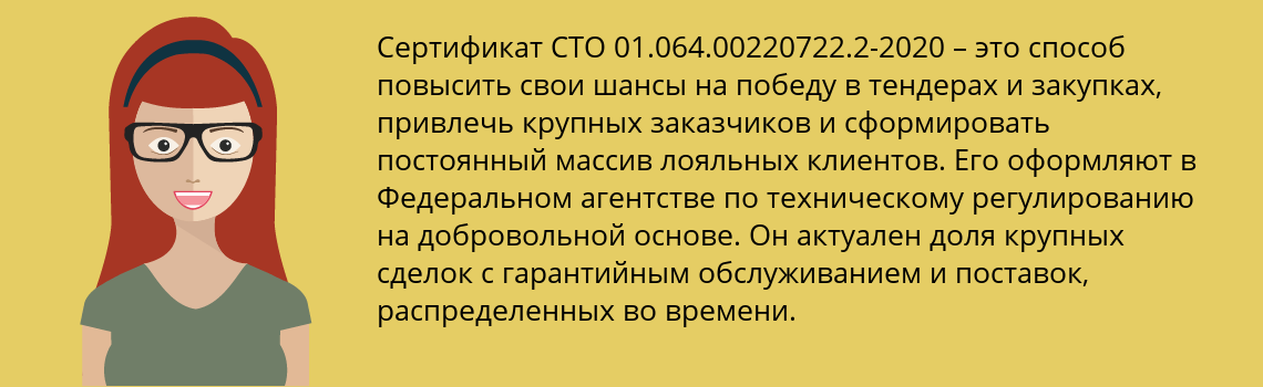 Получить сертификат СТО 01.064.00220722.2-2020 в Бердск